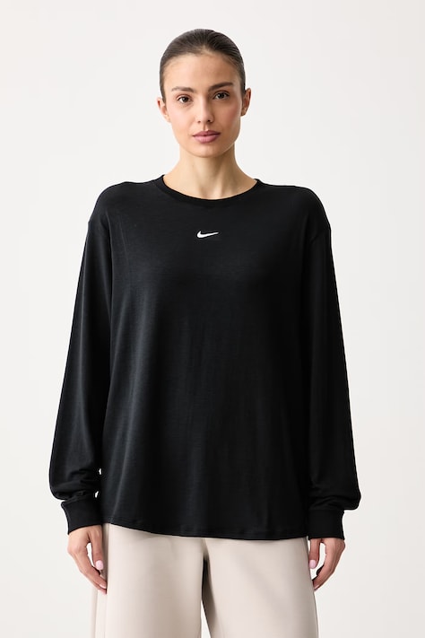 Nike Longsleeve treningowy damski Nike One Relaxed Dri-FIT czarny FN2817.011