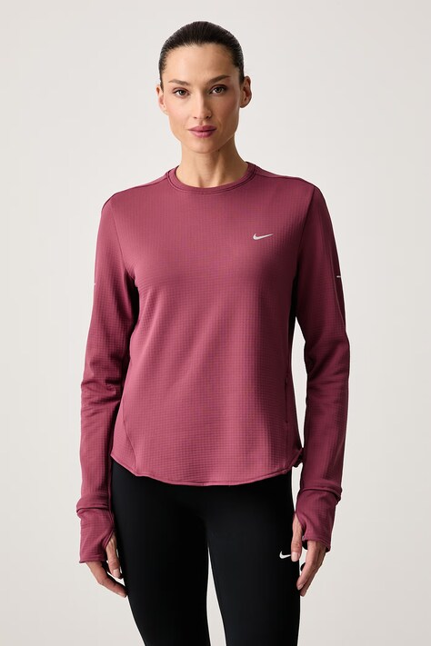 Nike Longsleeve do biegania damski Swift Therma-FIT różowy IM8050.654