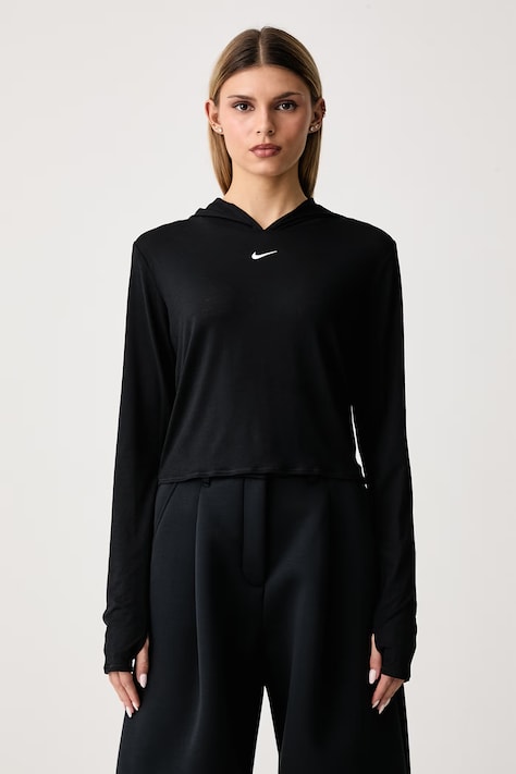 Nike Sportswear Tričko s dlhým rukávom dámske čierne IX7067.010