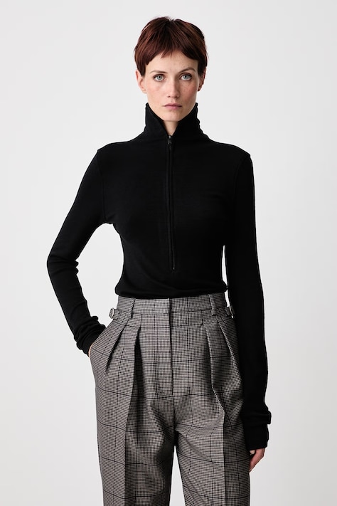 MUGLER Longsleeve Women's with wool black 26F1TO09001038