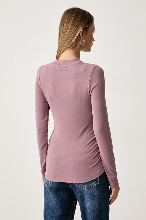Marc O'Polo Longsleeve damski różowy 5000015642