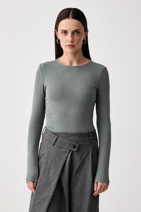 Marc O'Polo Longsleeve damski zielony 5000010382