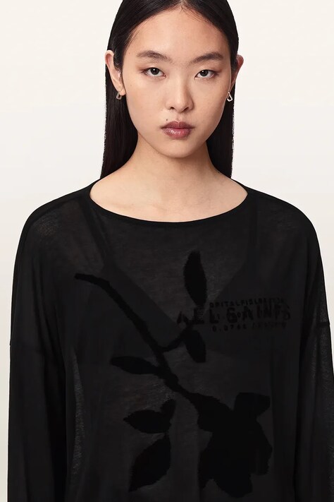 AllSaints футболка loungwear жіноча із модалу ATHEA RITA TEE — фото 4