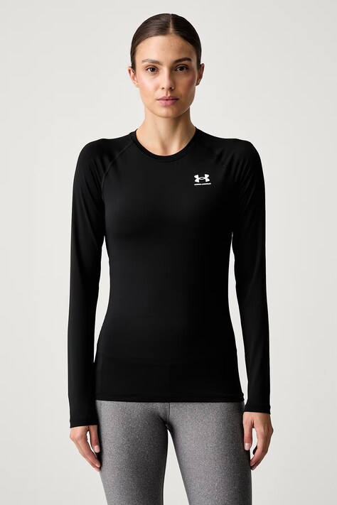 Under Armour longsleeve treningowy damski HG Authentics Comp czarny 1365459.008