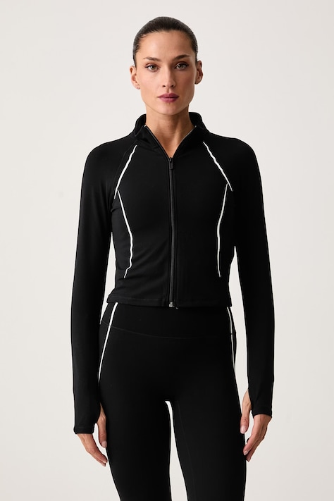 Under Armour Bluza rozpinana damska Meridian Contour czarna 6015247