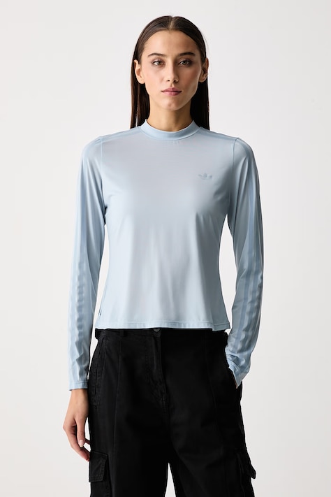 adidas Originals Longsleeve damski Adiluna Season 2 x Jennie niebieski LD4970