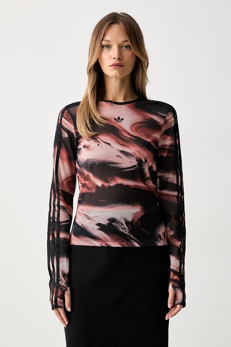 adidas Originals longsleeve damski czarny LE8316