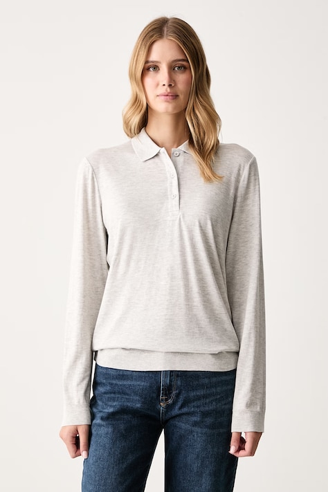 Gant Longsleeve damski z modalem szary 4201363