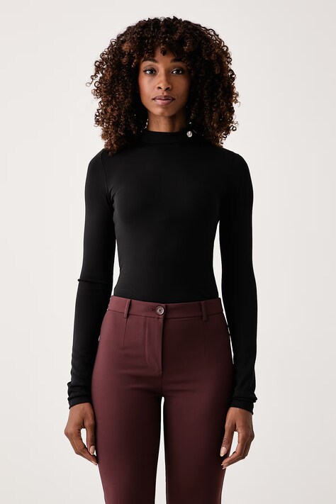 Patrizia Pepe body damskie czarne 8M0320 J0063