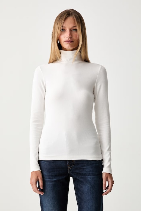 Marc O'Polo longsleeve damski z modalem beżowy 5000012900