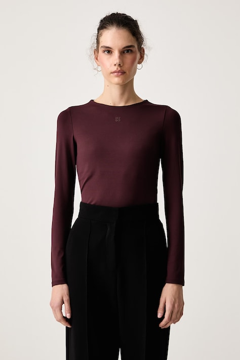 HUGO A maniche lunghe da donna Dasiia marrone 50545208