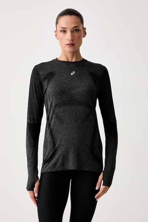 Asics longsleeve treningowy ROAD SEAMLESS LS TOP szary 2012D290.001