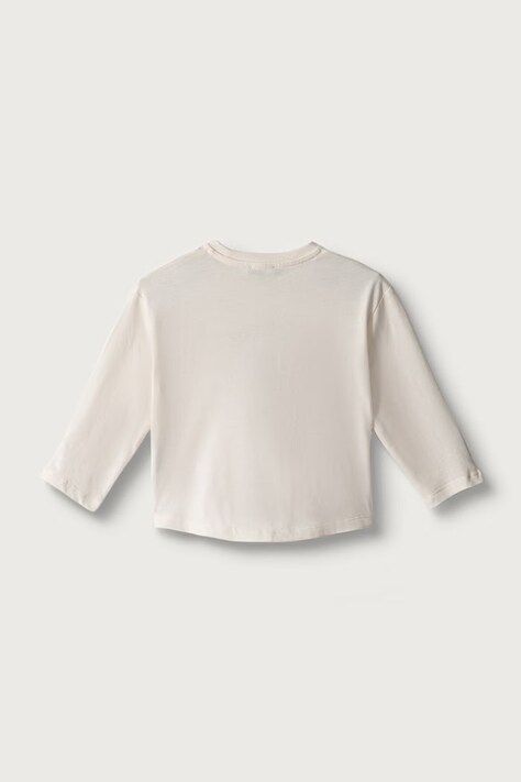 United Colors of Benetton Longsleeve dziecięcy bawełniany beżowy 3ATNG10NN