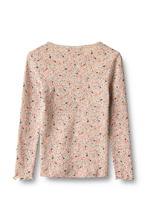 Wheat Longsleeve dziecięcy bawełniany beżowy 0193-121-GOTS