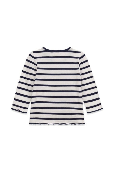 Guess Longsleeve dziecięcy bawełniany niebieski K6BI13 K5840