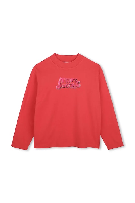 MARC JACOBS Maglietta a maniche lunghe per bambini in cotone rosa W60997