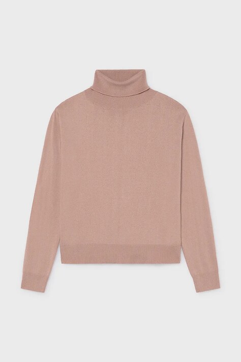 Mayoral Longsleeve dziecięcy z bawełną różowy 345
