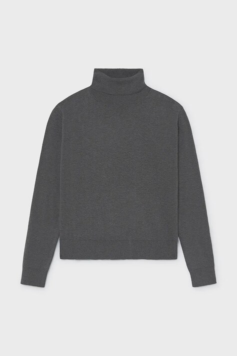Mayoral longsleeve dziecięcy z bawełną szary 345