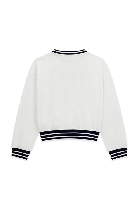 Guess кофта дитяча бавовняна — AW26-BUGZZS, білий — фото 2