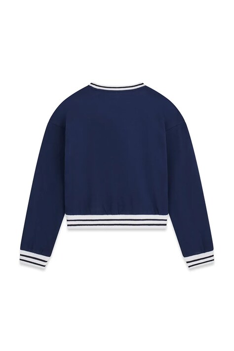 Guess кофта дитяча бавовняна — AW26-BUGZZS, темно-синій — фото 2