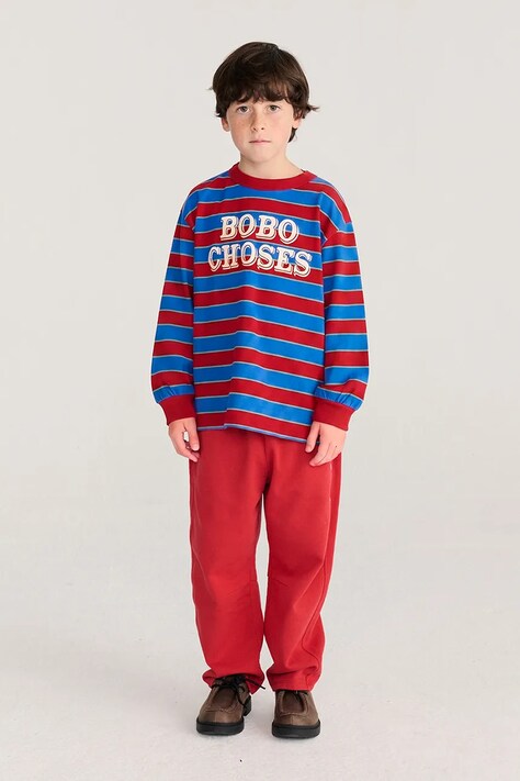 Bobo Choses Majica za djecu od pamuka plava B226AC110