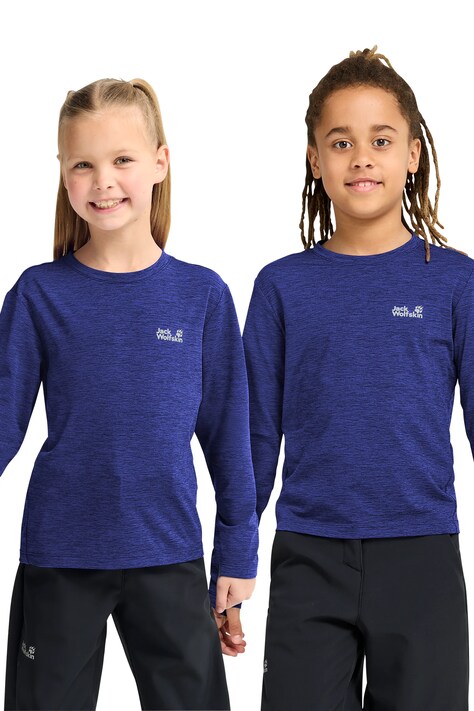 Jack Wolfskin Longsleeve dziecięcy TRAIL niebieski A66175