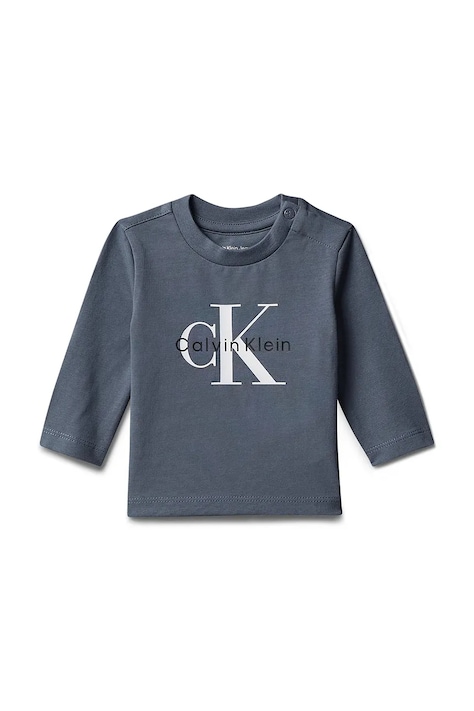 Calvin Klein Jeans μακρυμάνικο παιδικό με βαμβάκι μπλε LV1CKTJA49