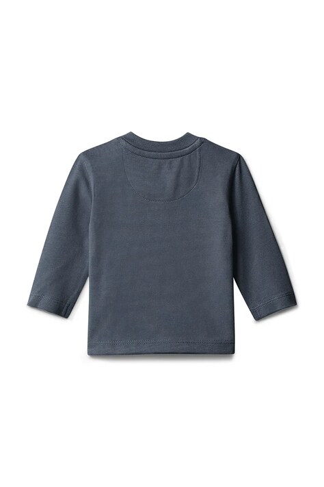 Calvin Klein Jeans μακρυμάνικο παιδικό με βαμβάκι μπλε LV1CKTJA49