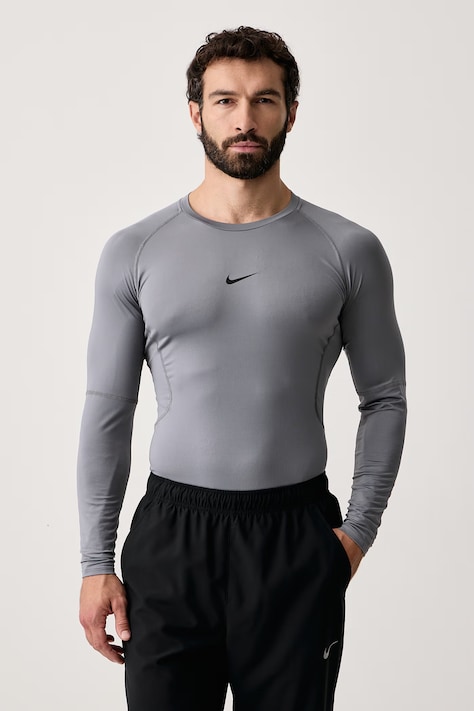 Nike Longsleeve treningowy męski Nike Pro Dri-FIT szary FB7919.084