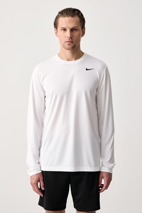 Nike Longsleeve treningowy damski Dri-FIT biały IO1427.100