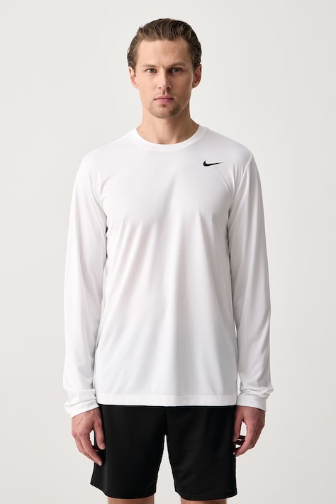 Nike Longsleeve treningowy damski Dri-FIT biały IO1427.100