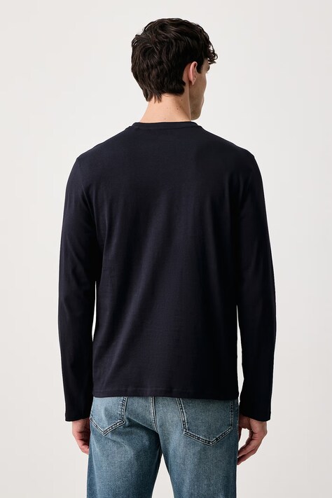 Guess Longsleeve męski bawełniany 3-pack granatowy U6BG04 K5370