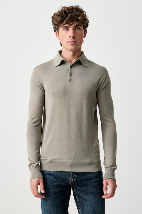 Guess Sweter męski wełniany NASSER zielony M6BR41 Z1588