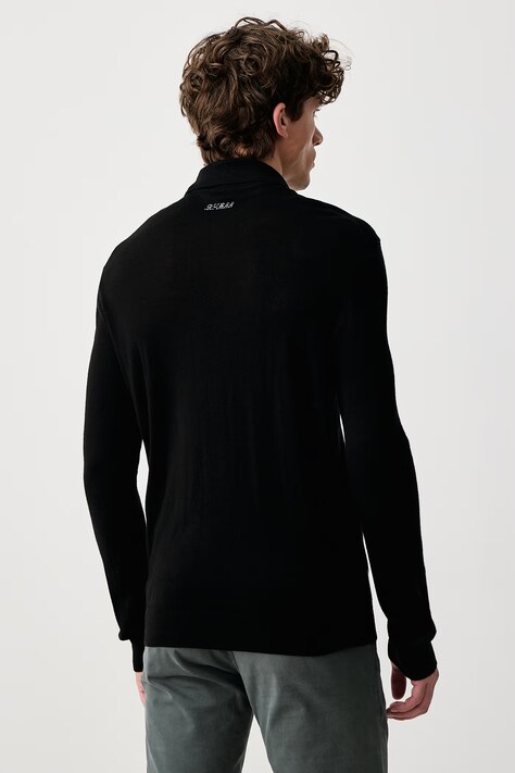 Guess Sweter męski wełniany NASSER czarny M6BR41 Z1588