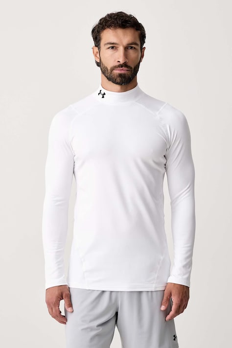 Under Armour Maglietta a maniche lunghe sportiva da uomo CG Armour bianca UAR.1366066001