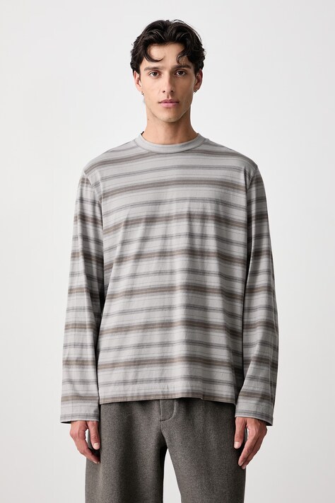 Our Legacy Longsleeve męski bawełniany beżowy M4266BSS