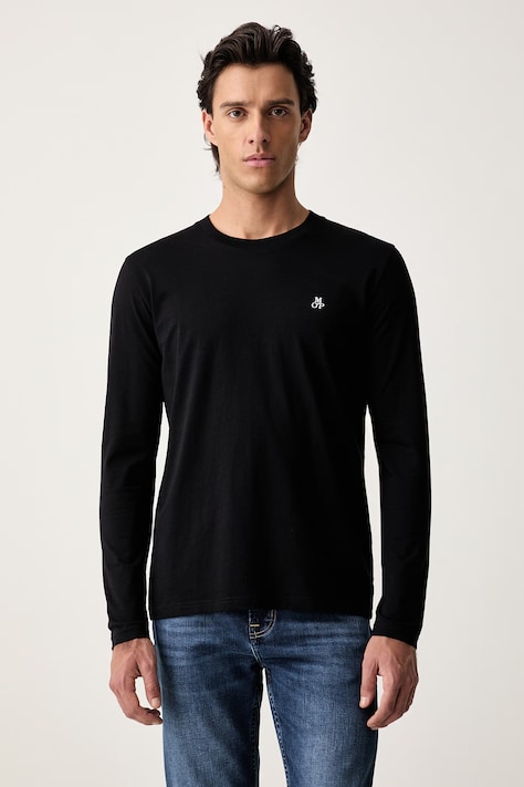 Marc O'Polo longsleeve męski bawełniany 2-pack czarny 5000010330