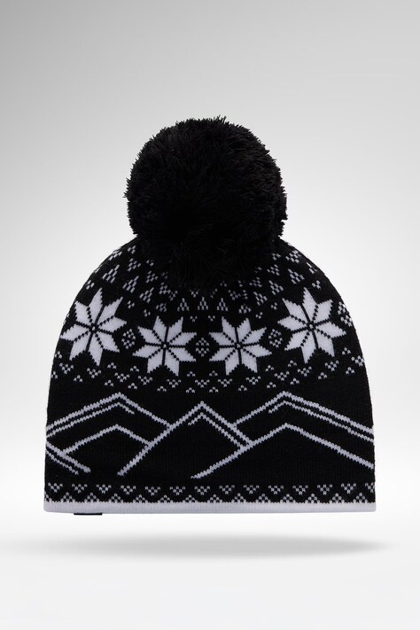 Rossignol Czapka z pomponem dziecięca OM BEANIE czarna RLOYP02