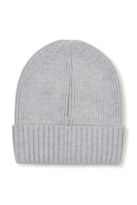 BOSS Czapka beanie dziecięca szara J53628