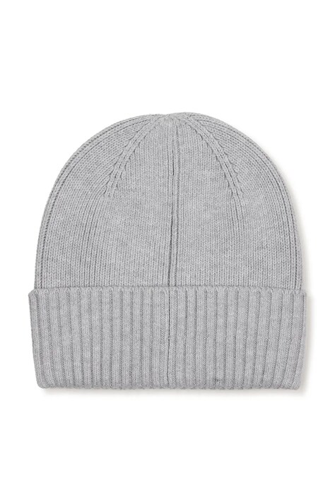 BOSS Czapka beanie dziecięca szara J53629