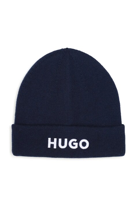 HUGO Czapka dziecięca granatowa G01315