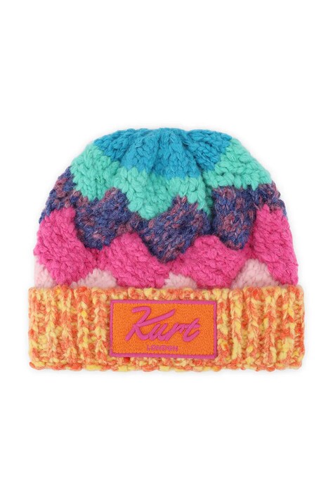 Kurt Geiger London Czapka beanie damska multicolor 6216469999