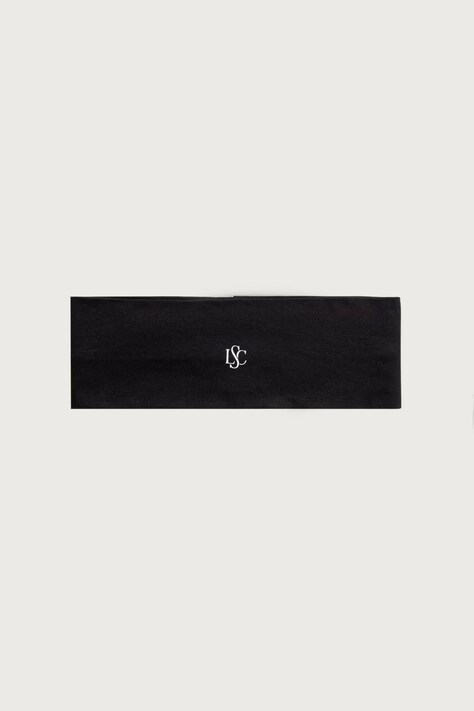 Le Privé Opaska na głowę damska HEADBAND czarna LP00485