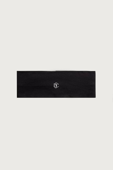 Le Privé Opaska na głowę damska HEADBAND czarna LP00485