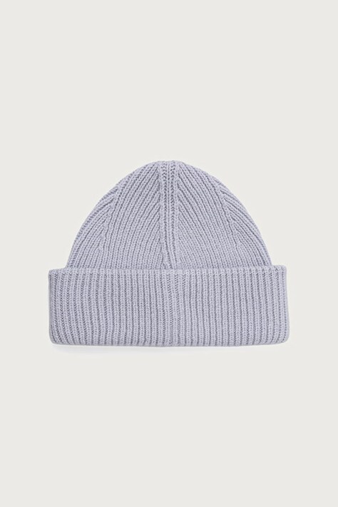 Cloimh Czapka beanie damska wełniana fioletowa FW26.SWCBH