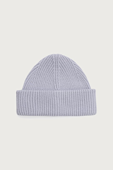 Cloimh Czapka beanie damska wełniana fioletowa FW26.SWCBH