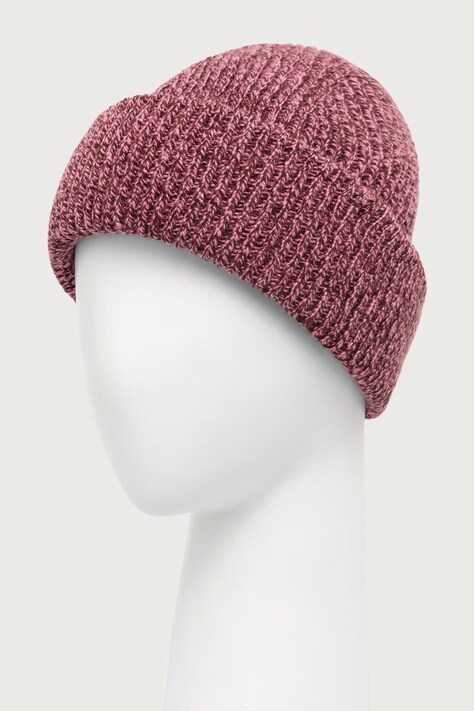 Cloimh Pletená čepice dámská vlněná růžová FW26.SWCBH