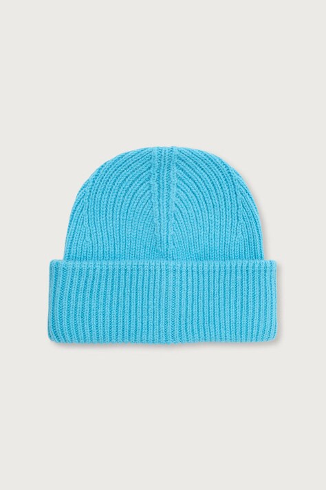 Cloimh Czapka beanie damska wełniana niebieska FW26.SWCBH