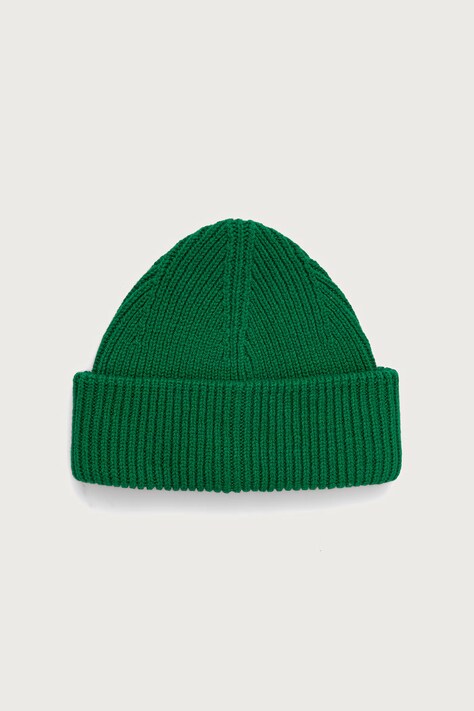 Cloimh Czapka beanie damska wełniana zielona FW26.SWCBH