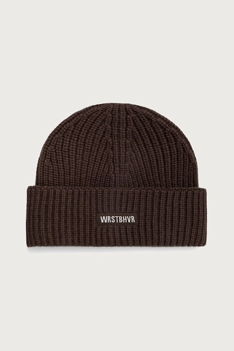 WRSTBHVR FENRIS czapka wełniana damska brązowa U9126GT